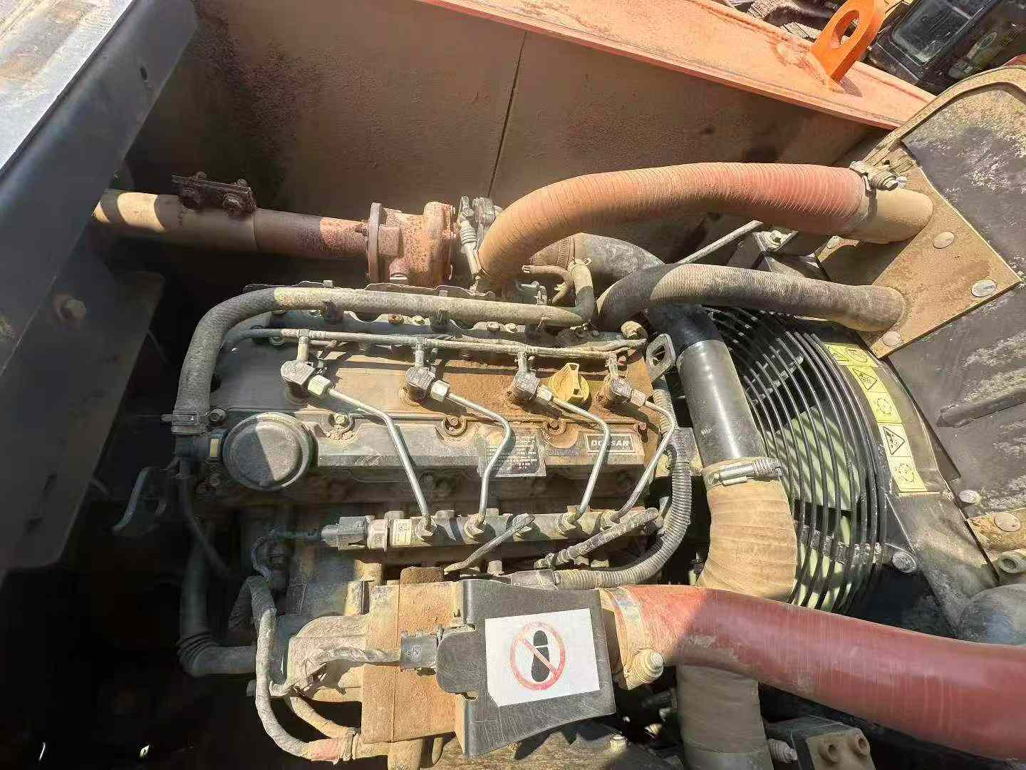 Buy Doosan DX130-9C Used Excavator / 8