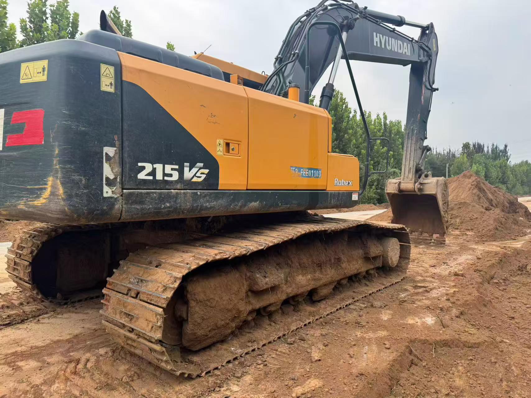 Buy Hyundai R215-7 Used Excavator / 4