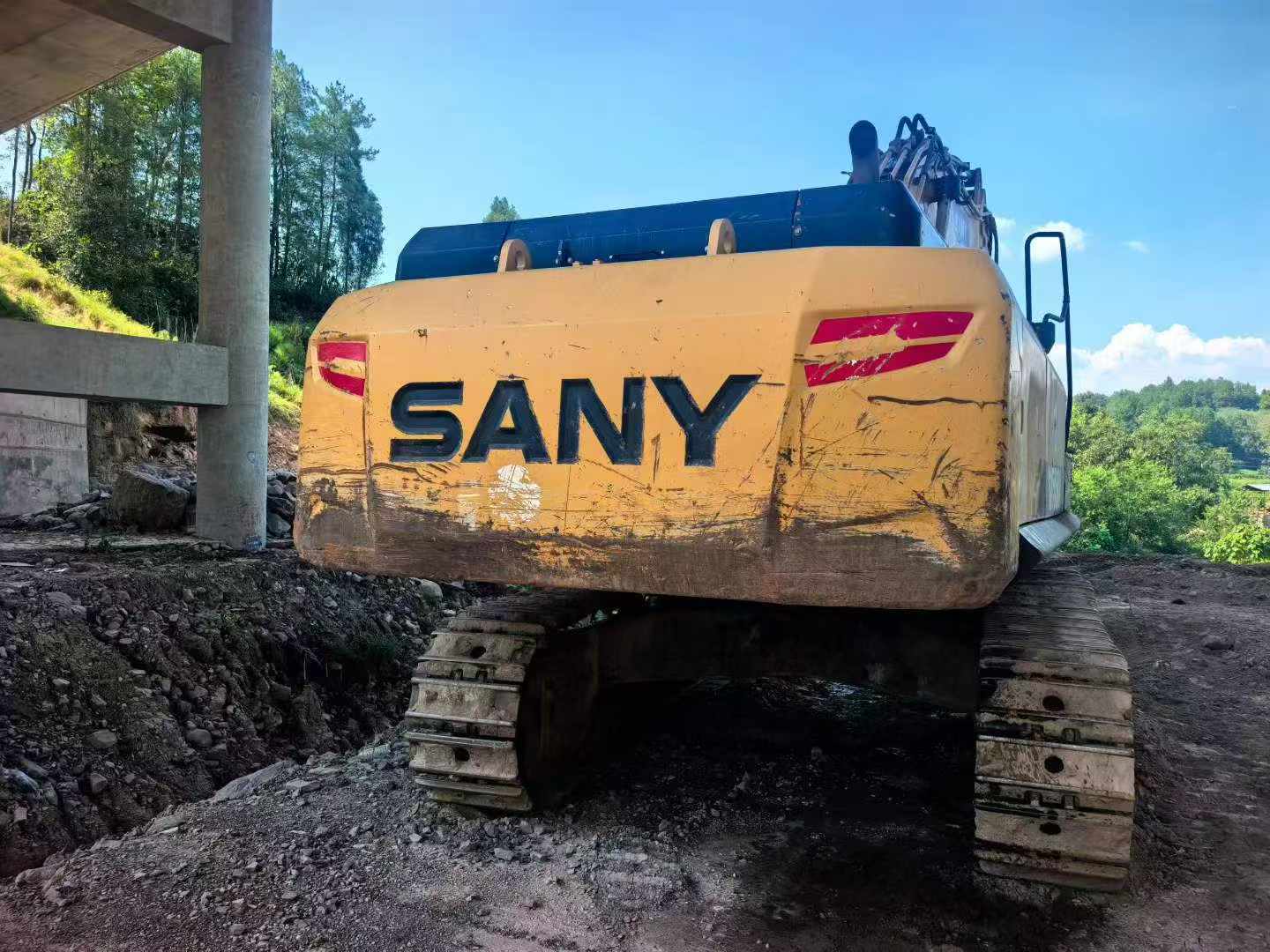 Buy Sany SY485C Used Excavator / 3