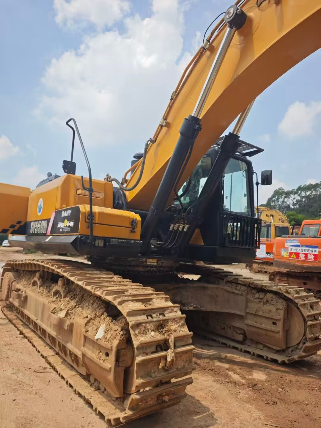 Buy Sany SY485H Used Excavator / 5