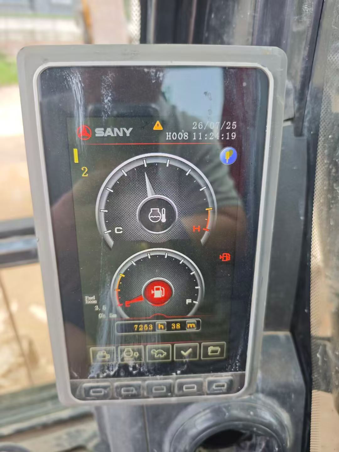 Buy Sany SY485H Used Excavator / 6