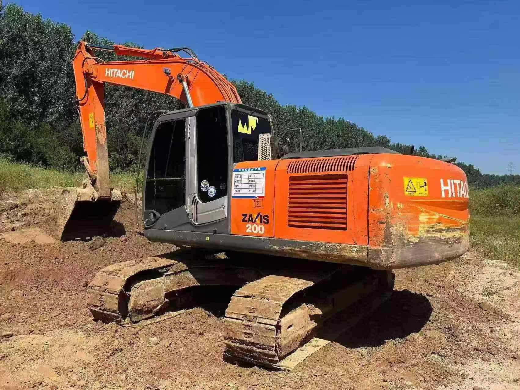 Buy Hitachi EX200 Used Excavator / 3
