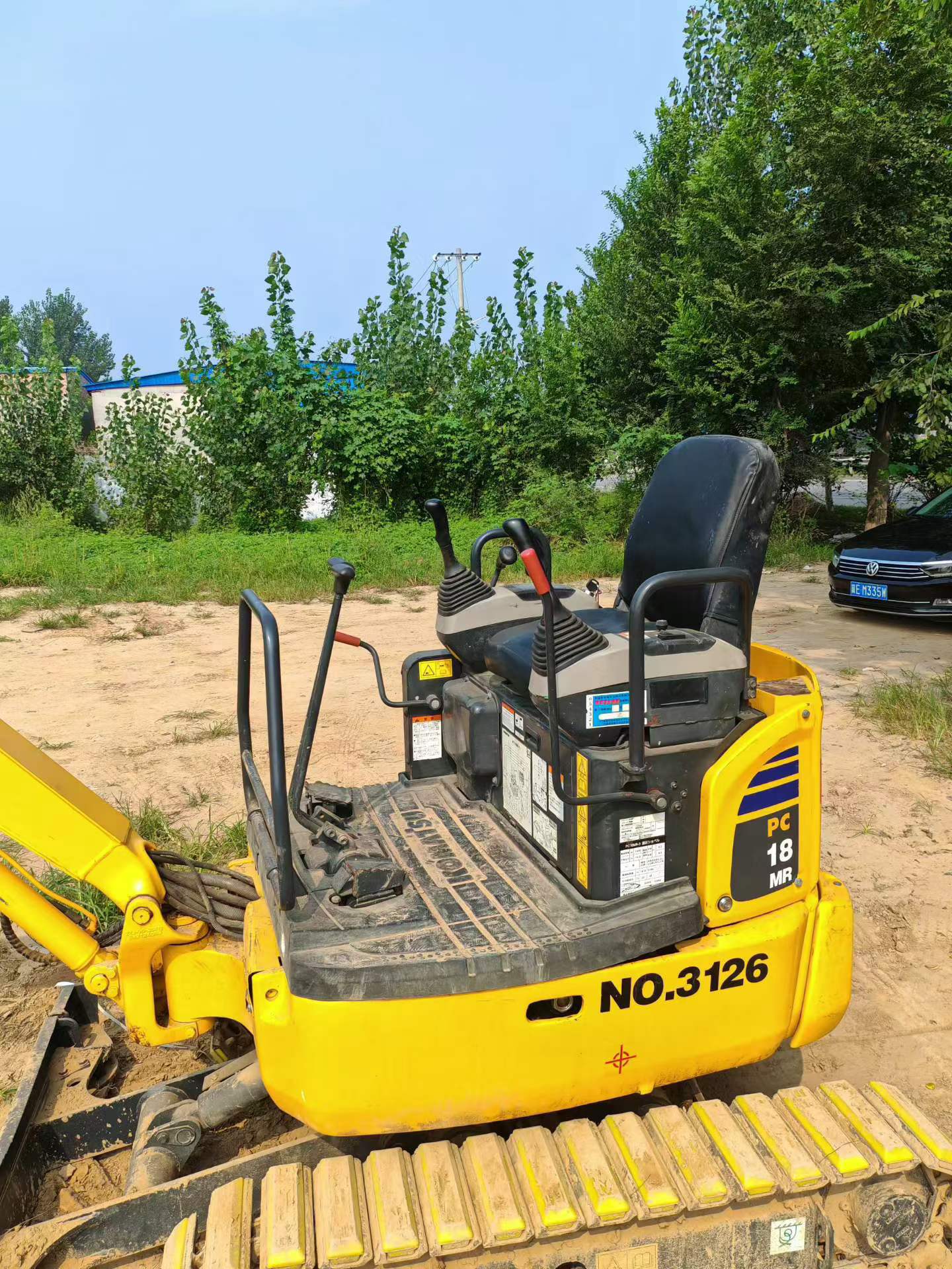Buy Komatsu PC18MR-2 Used Excavator / 6