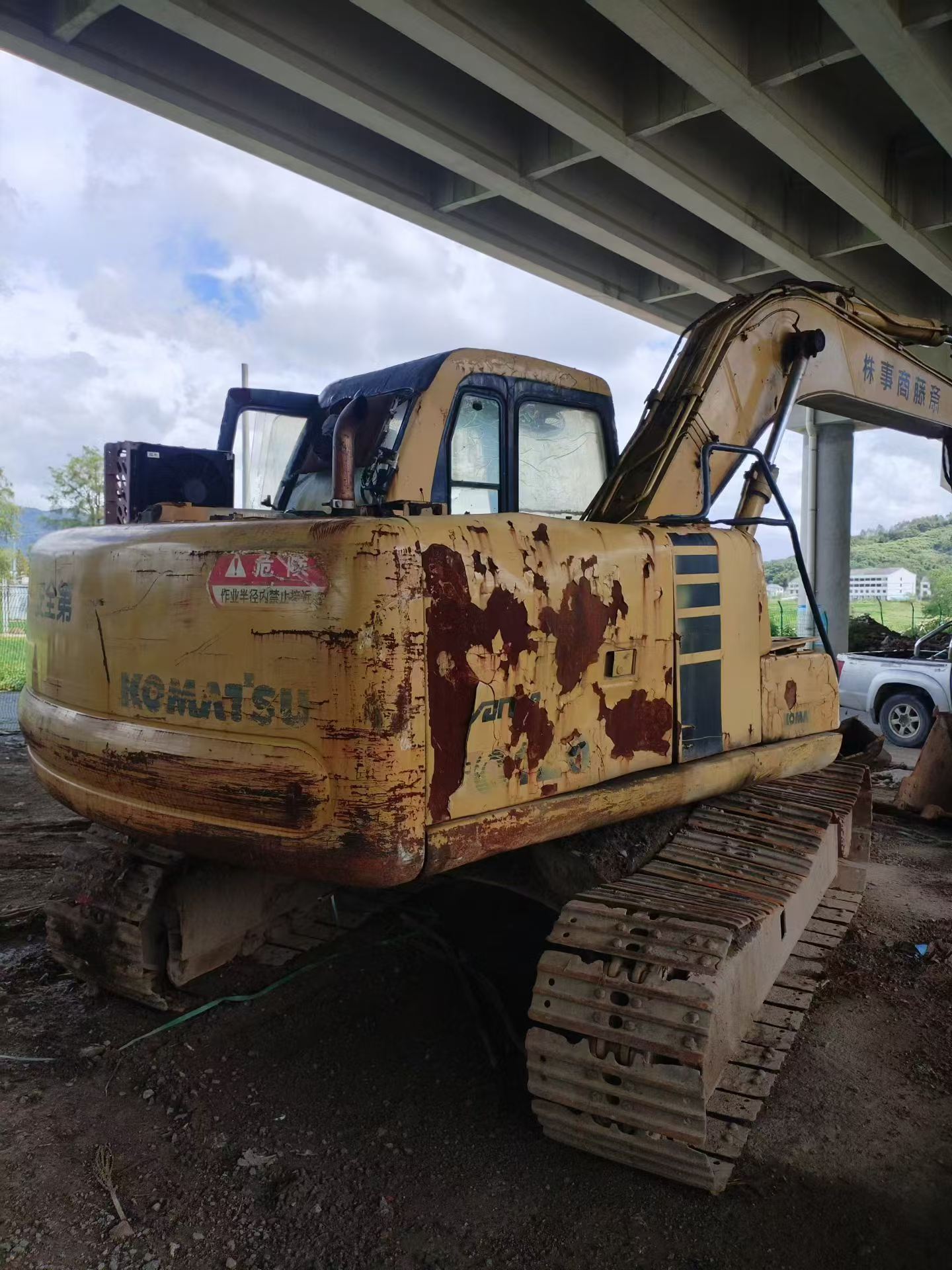 Buy Komatsu PC100 Used Excavator / 4