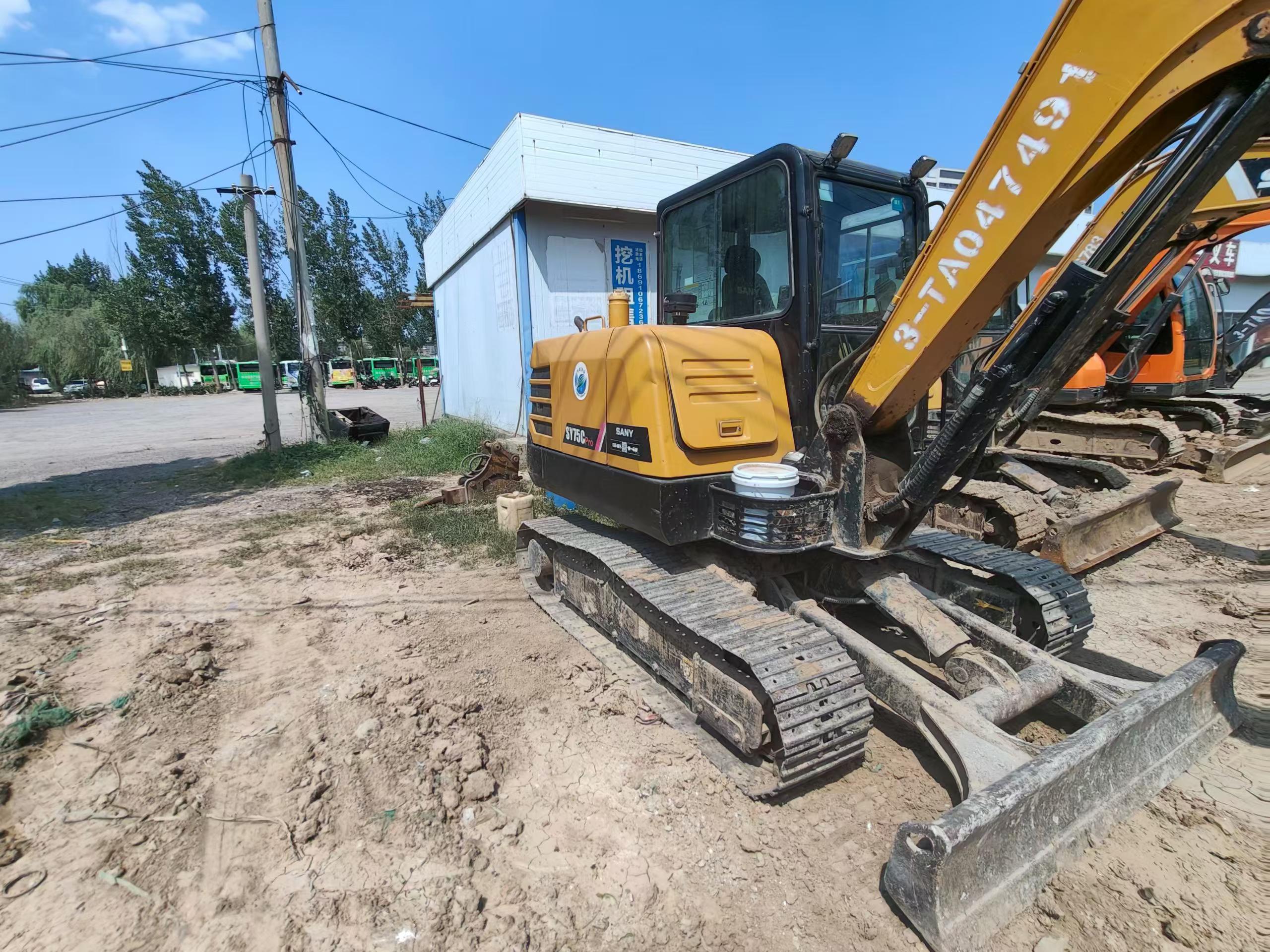 Buy Sany SY55 Used Excavator / 6