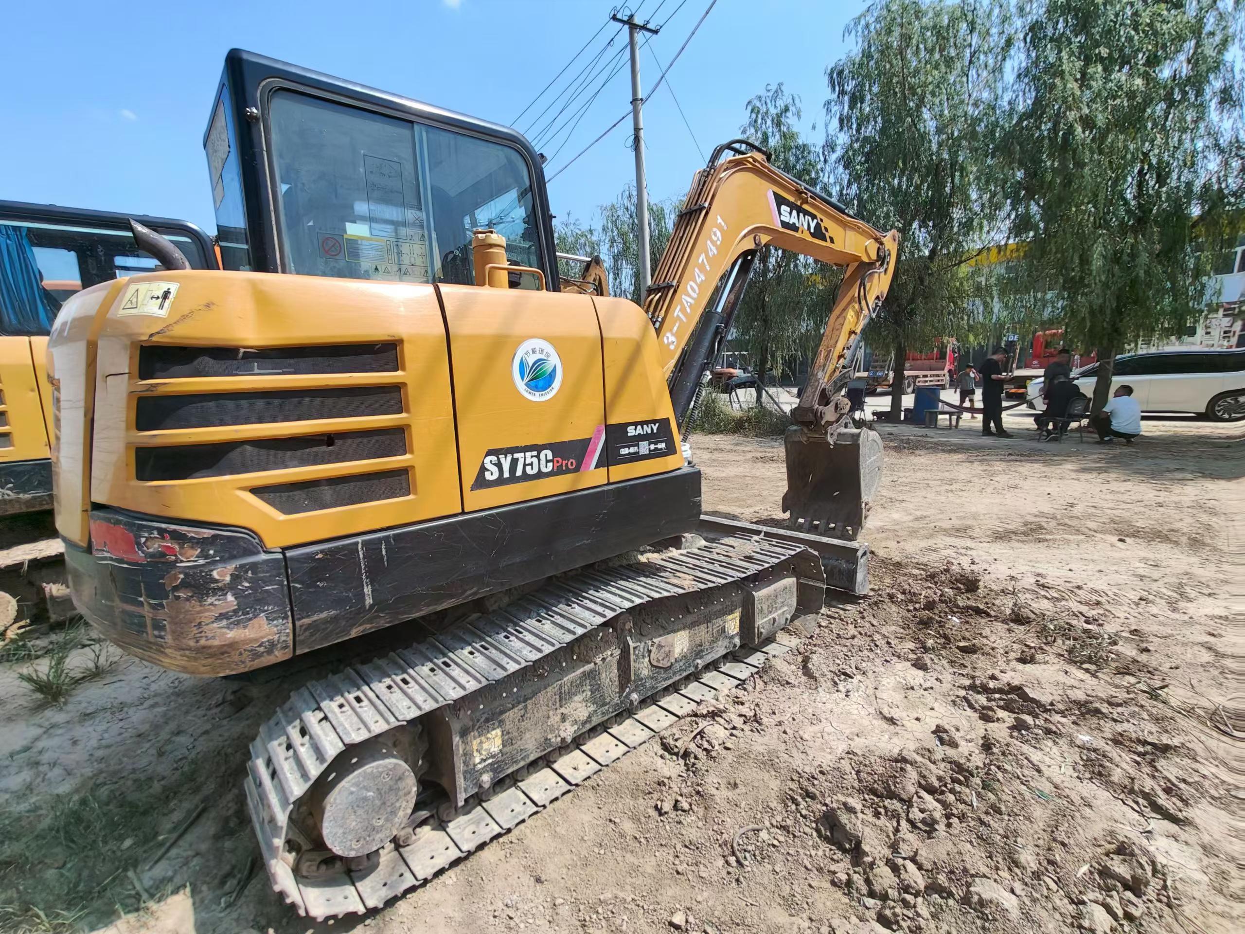 Buy Sany SY55 Used Excavator / 4