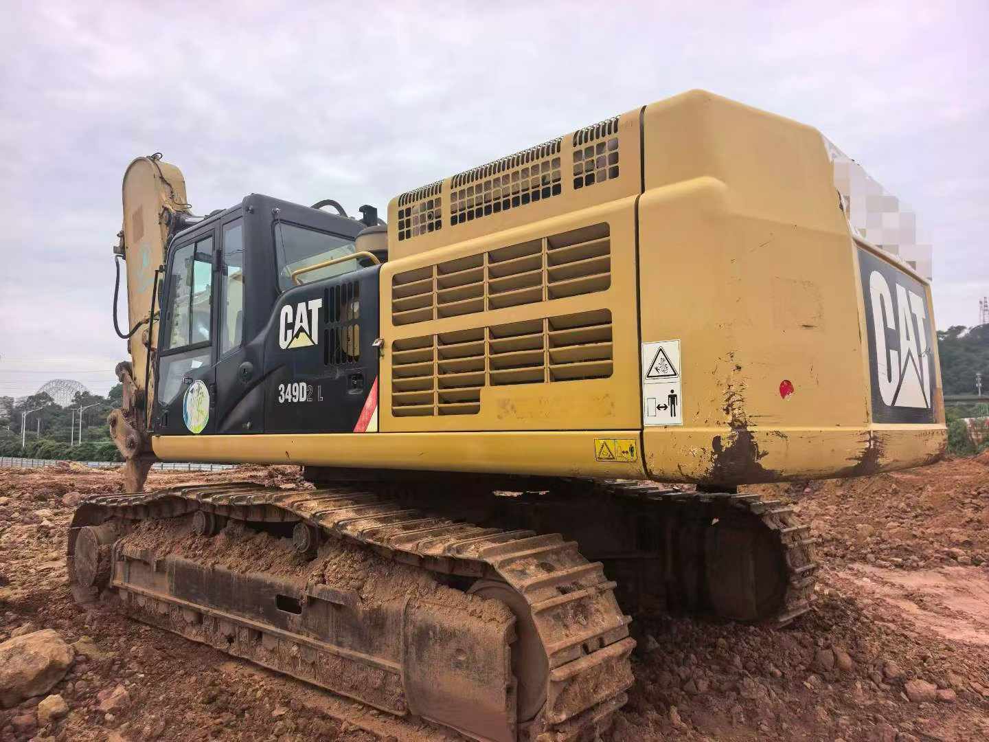 Buy Caterpillar 349E Used Excavator / 9