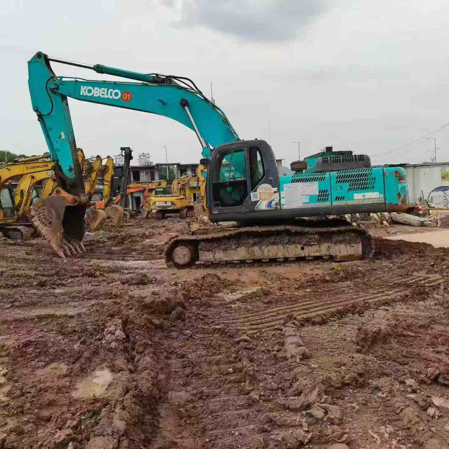 Buy Kobelco SK350-8 Used Excavator / 9