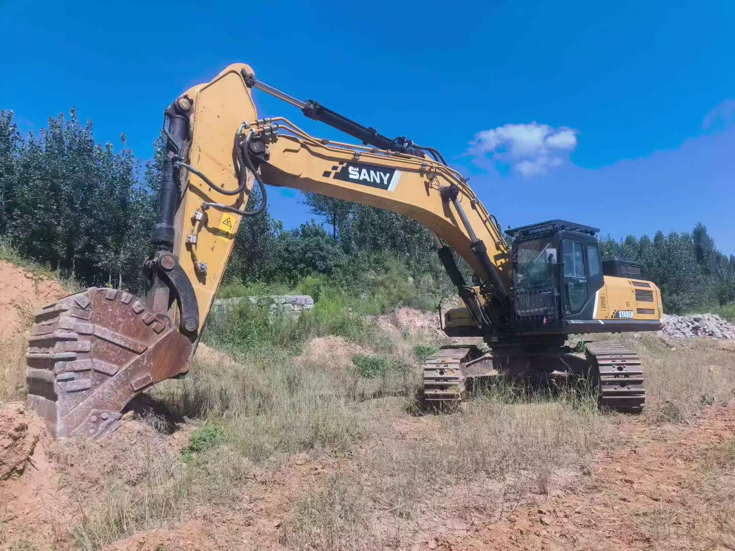 Buy Sany SY485C Used Excavator / 7