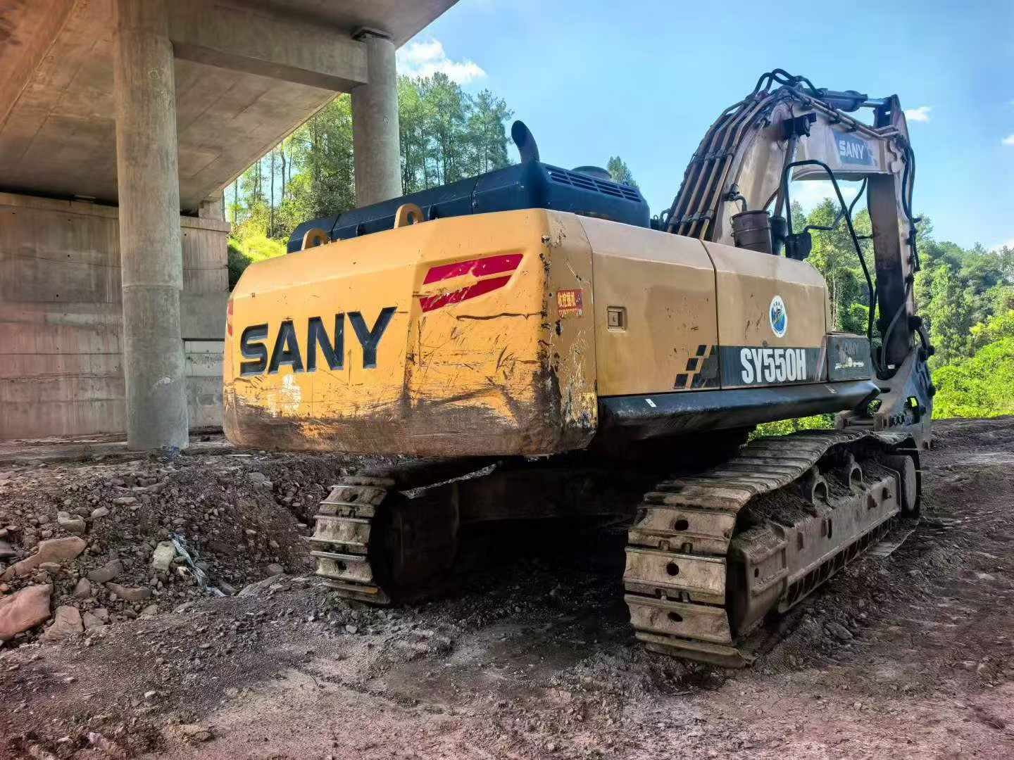 Buy Sany SY485C Used Excavator / 9