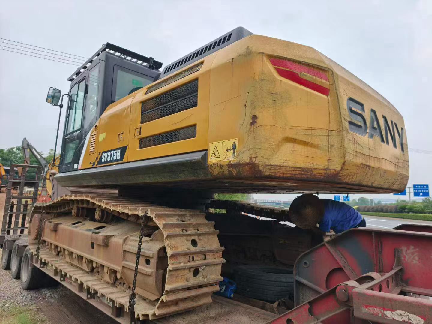 Buy Sany SY375H Used Excavator / 2