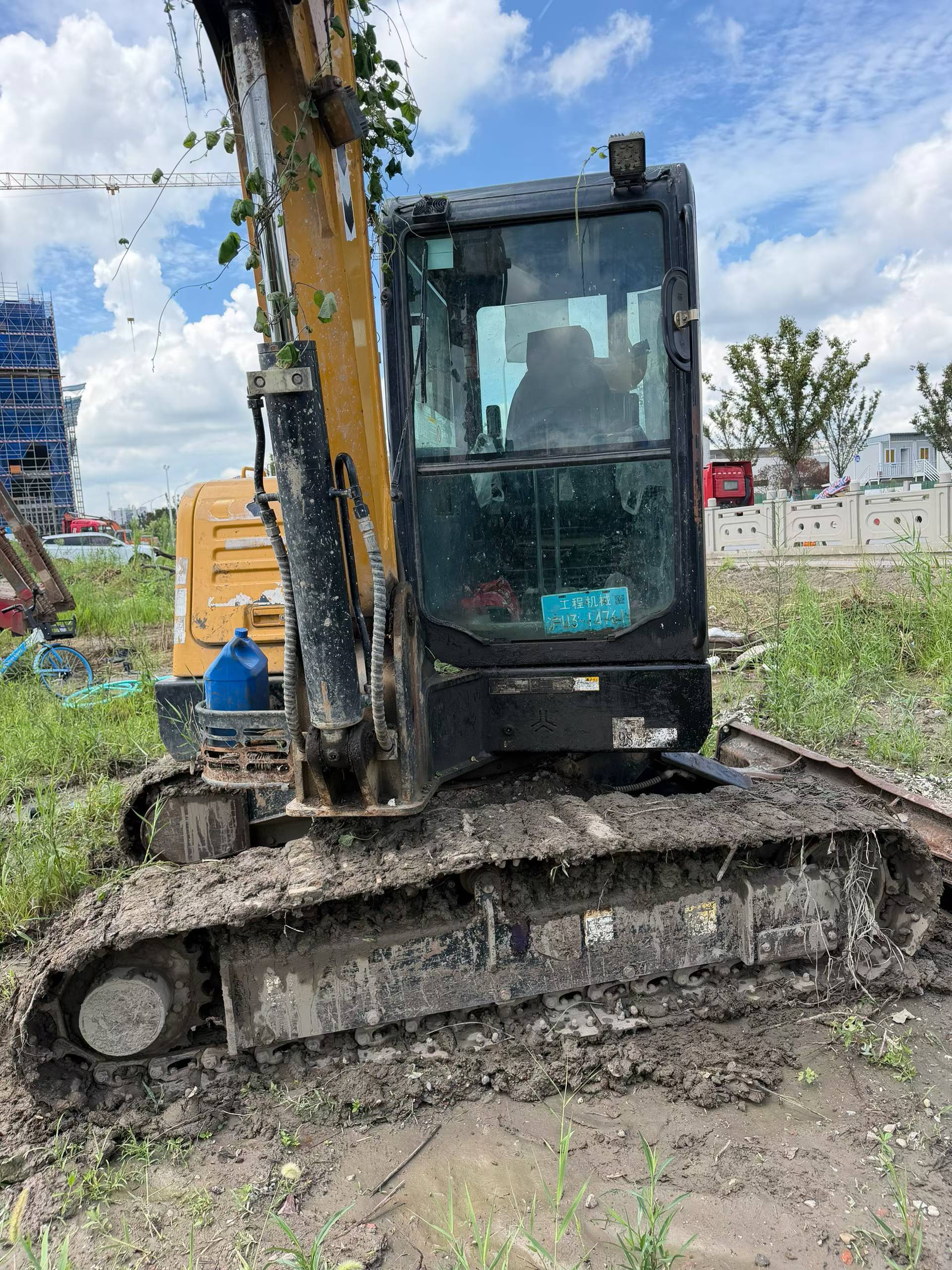 Buy Sany SY55 Used Excavator / 2