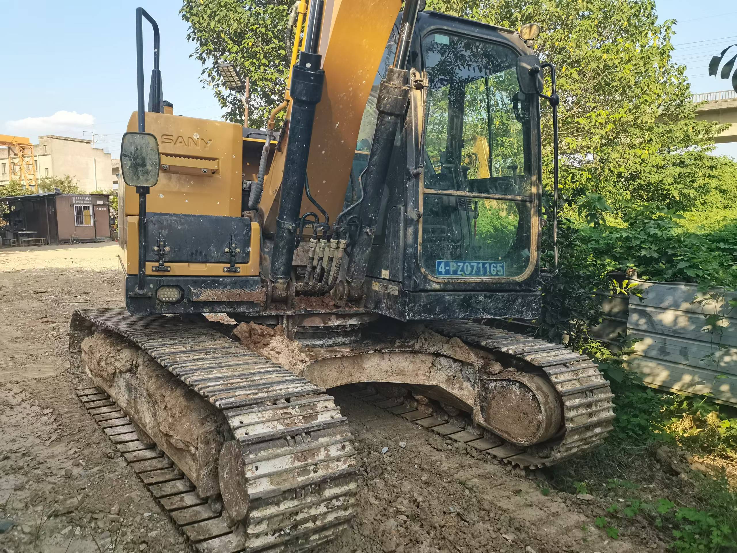 Buy Sany SY135 Used Excavator / 4