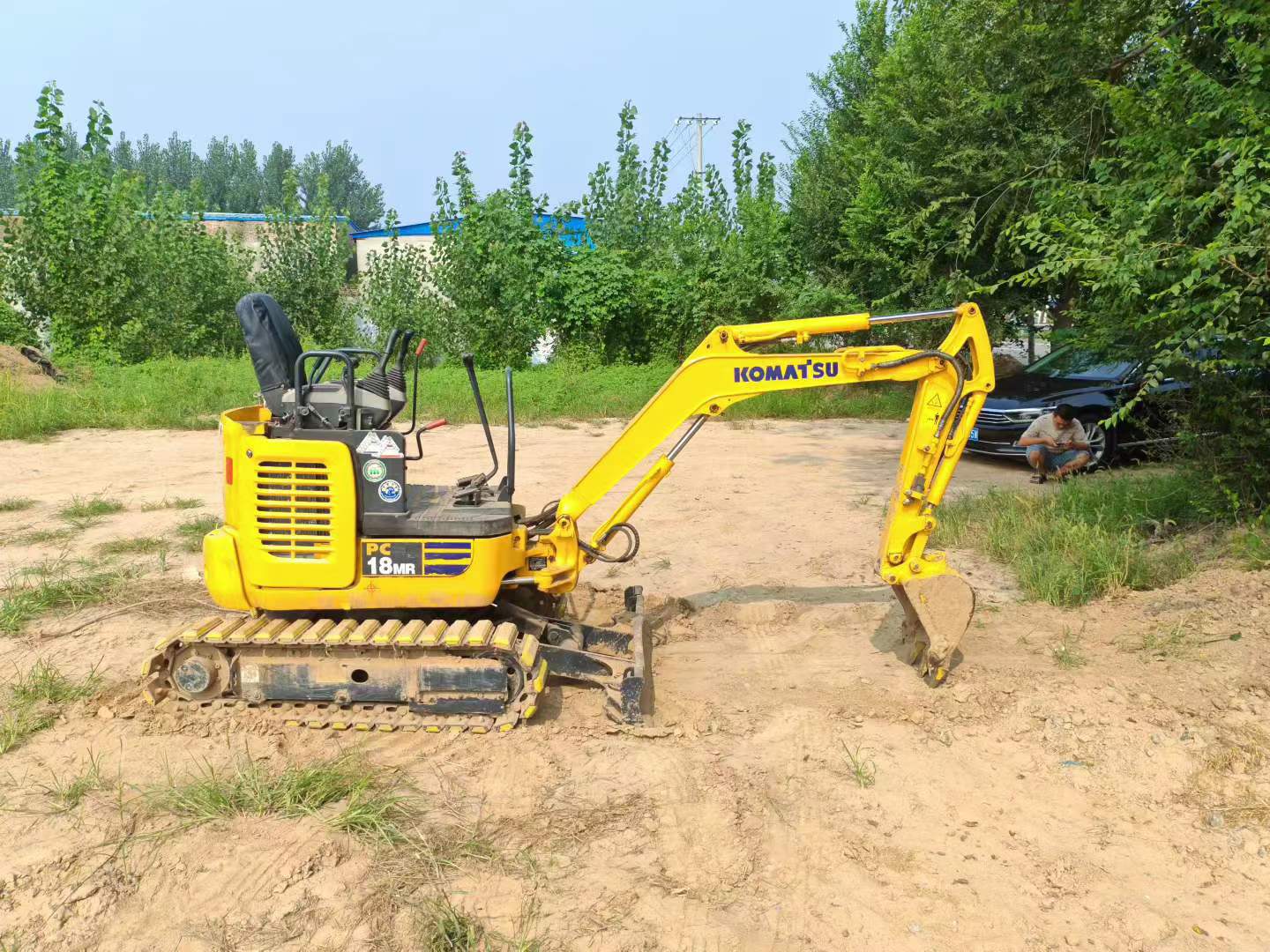 Buy Komatsu PC18MR-2 Used Excavator / 3