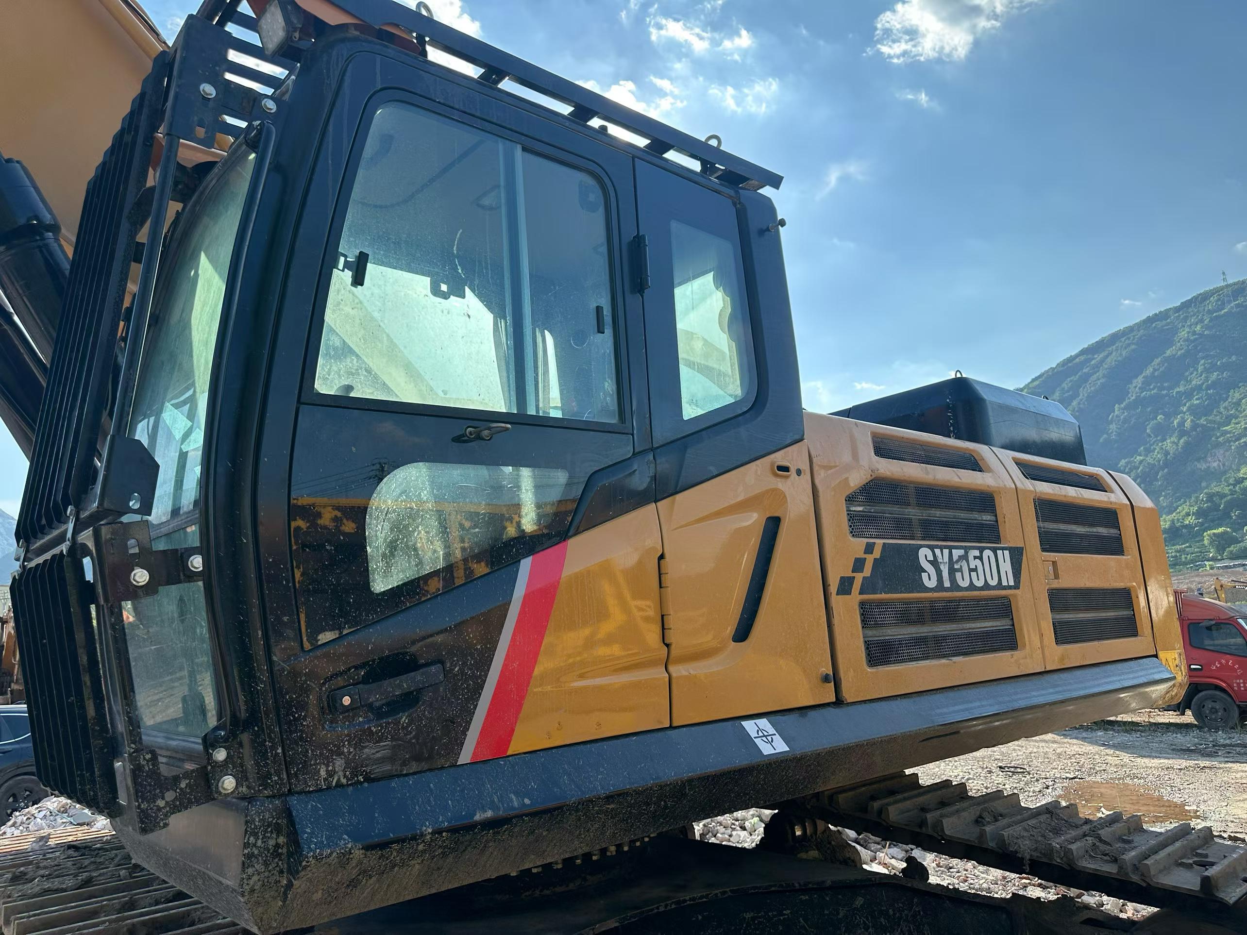 Buy Sany SY550H Used Excavator / 9