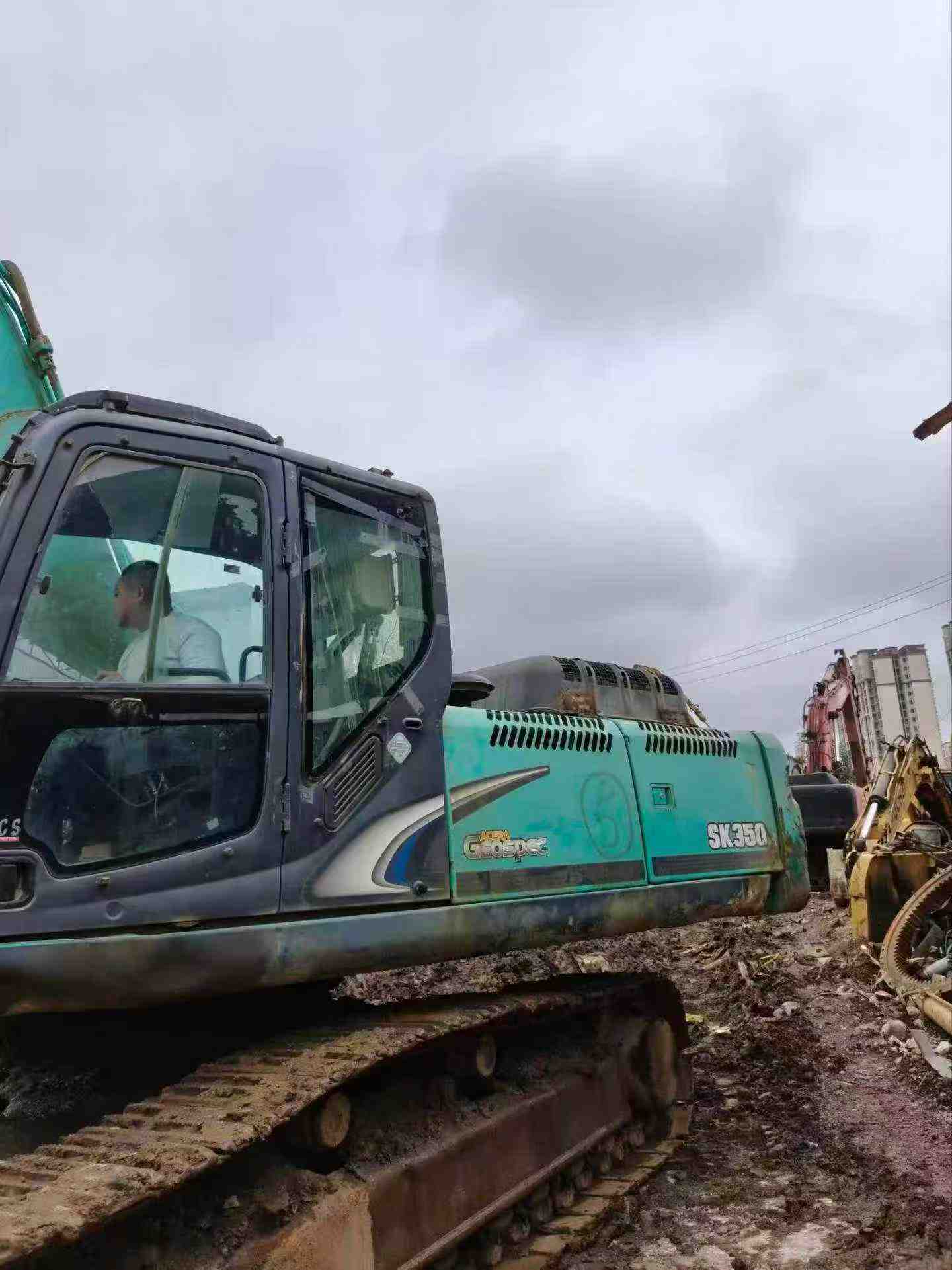 Buy Kobelco SK350-8 Used Excavator / 9