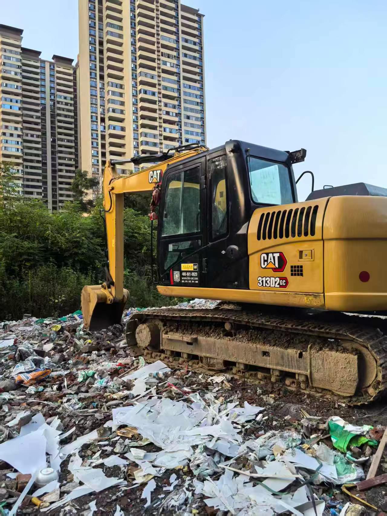 Buy Caterpillar 313D Used Excavator / 2