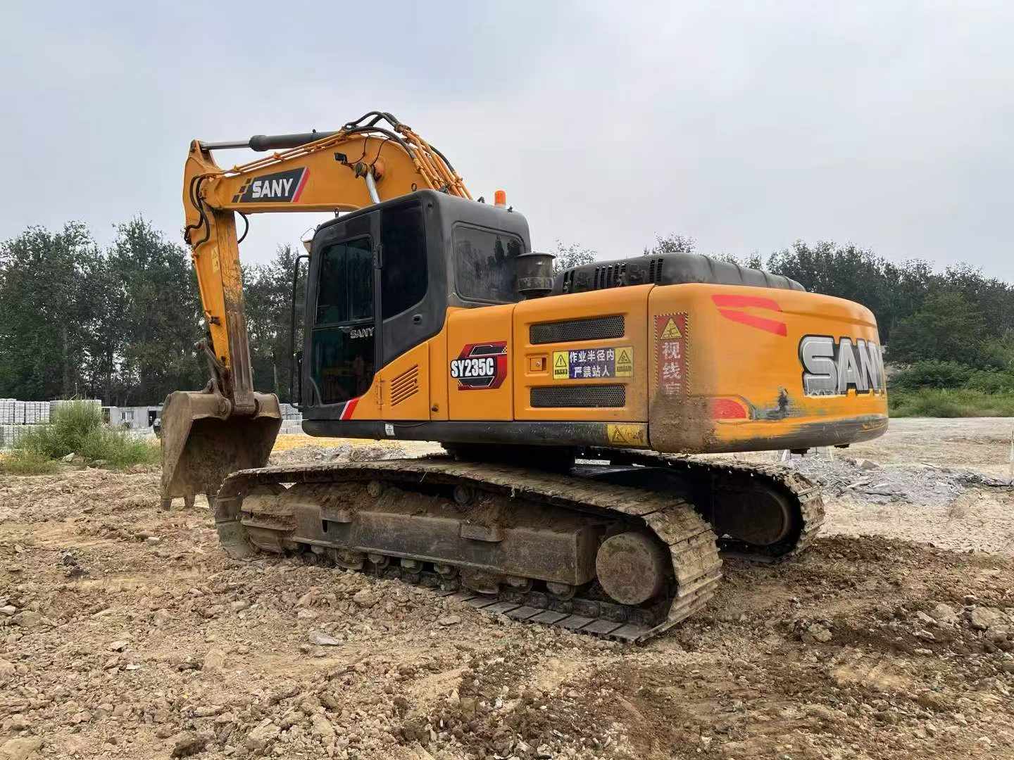 Buy Sany SY235C Used Excavator / 5