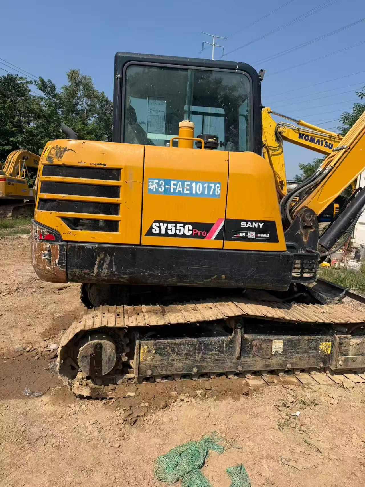 Buy Sany SY55 Used Excavator / 2