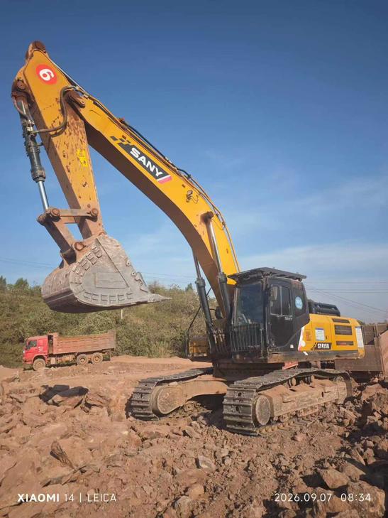 Buy Sany SY375H Used Excavator / 1