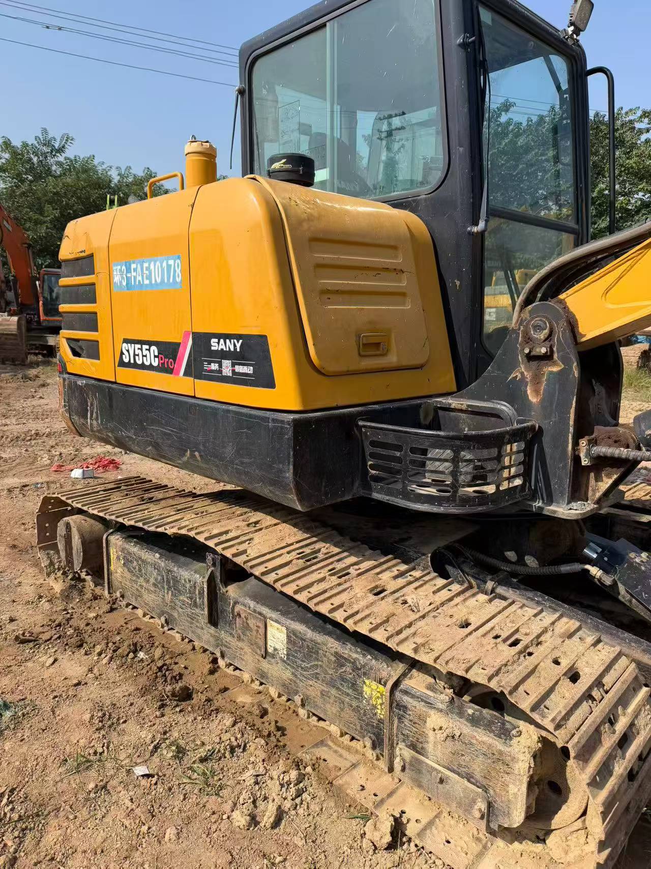 Buy Sany SY55 Used Excavator / 6