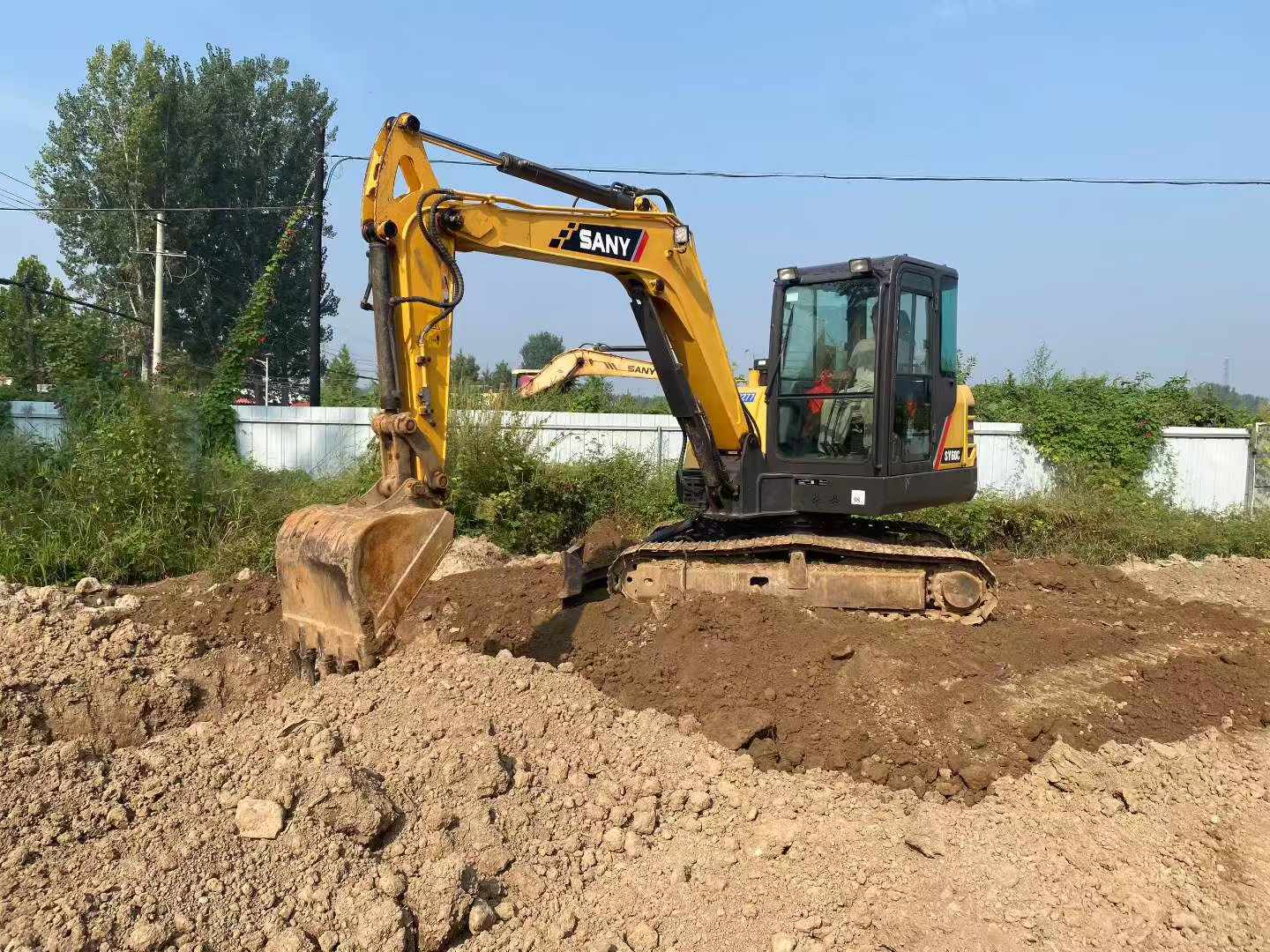 Buy Sany SY60C Used Excavator / 2