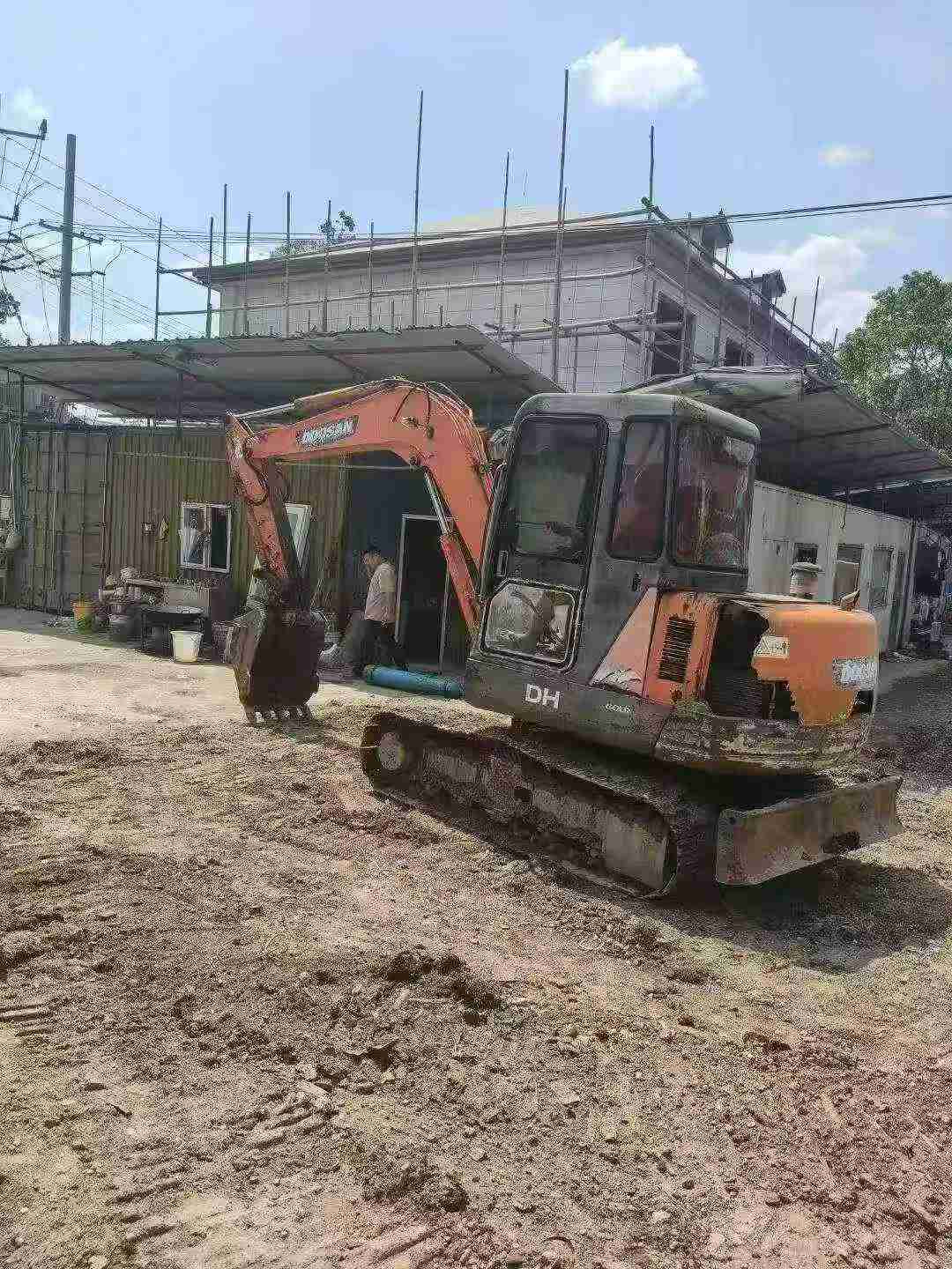Buy Doosan DH55 Used Excavator / 4