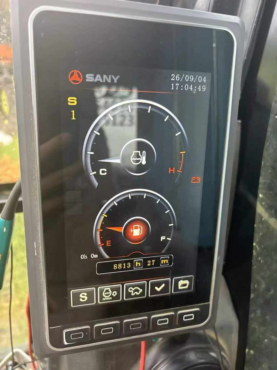 Buy Sany SY135 Used Excavator / 8