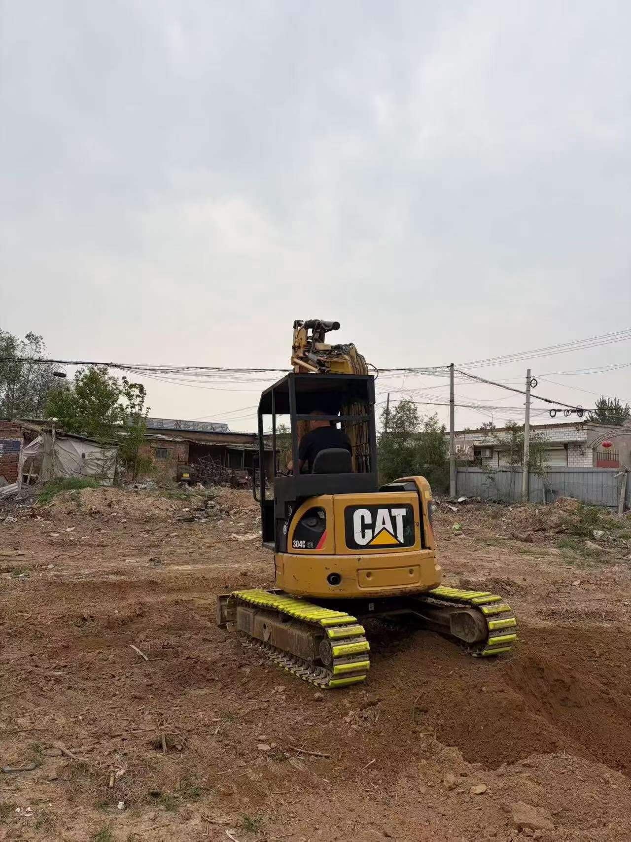 Buy Caterpillar 304CR Used Excavator / 4
