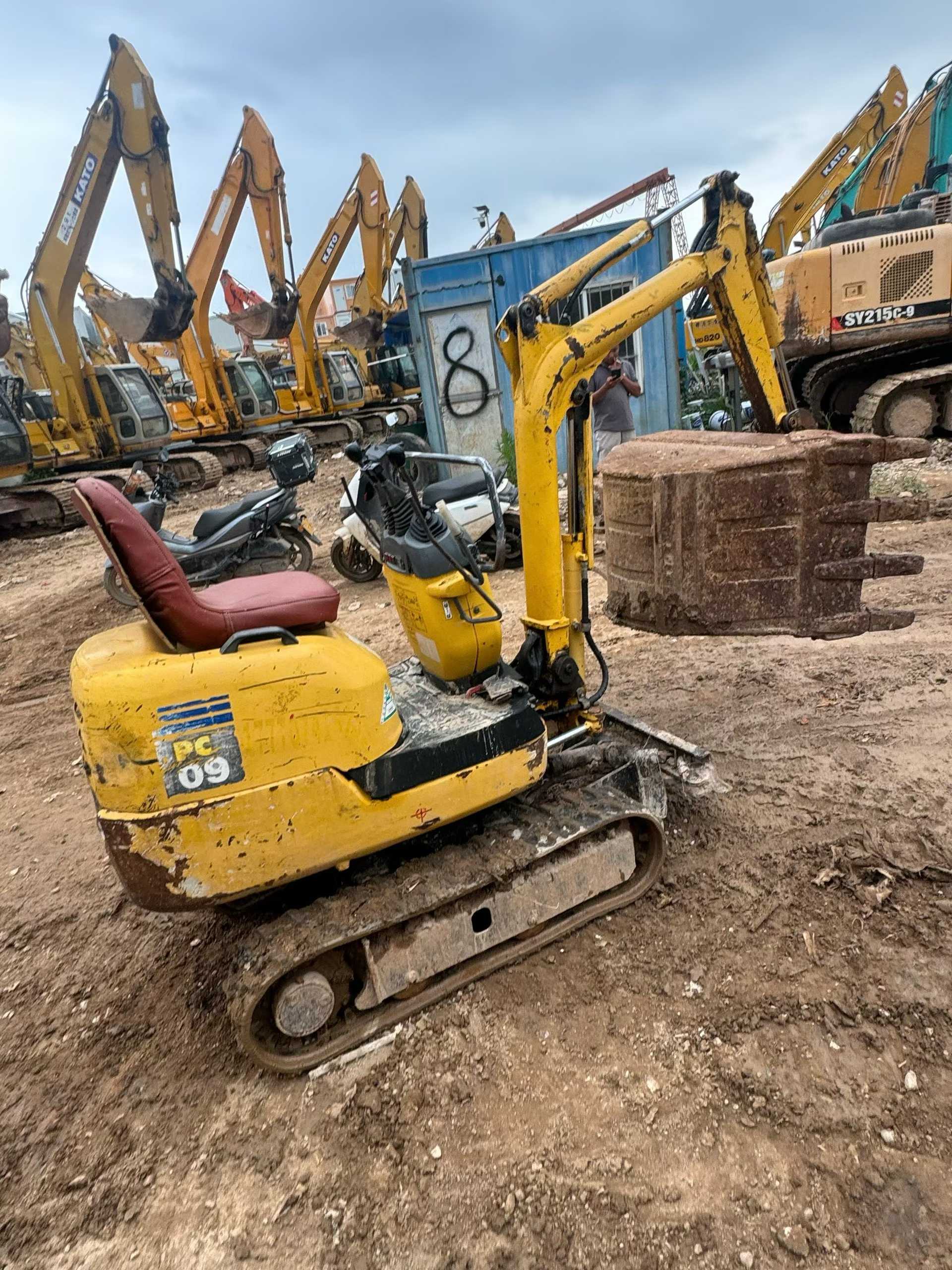 Buy Komatsu PC09-1 Used Excavator / 9
