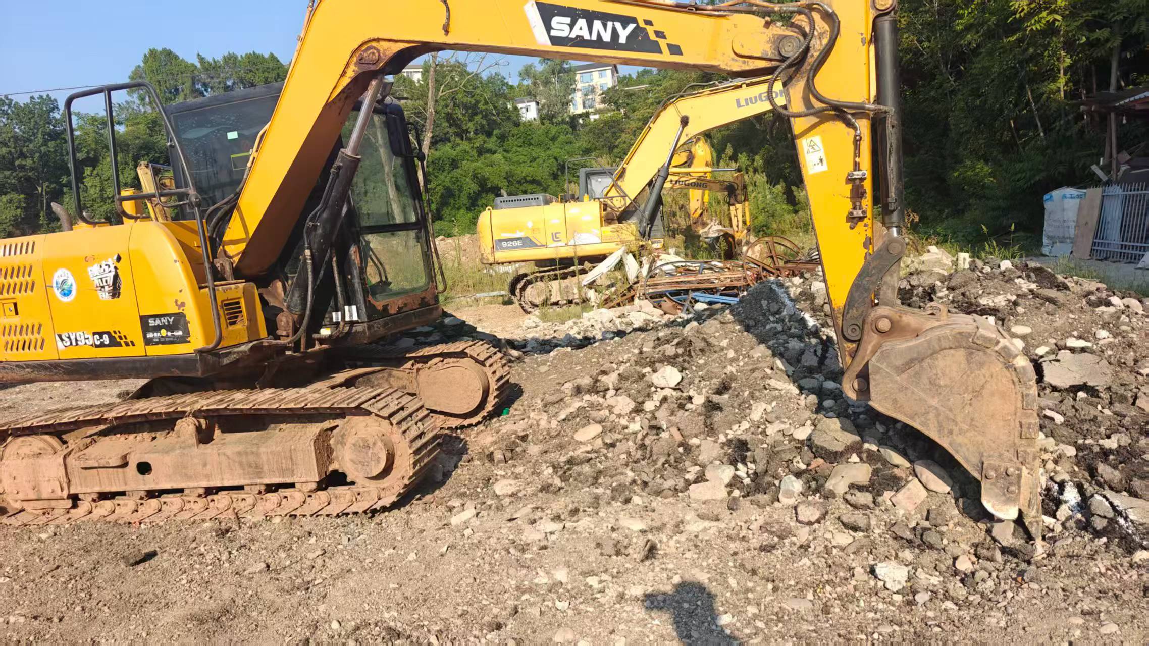 Buy Sany SY75 Used Excavator / 2