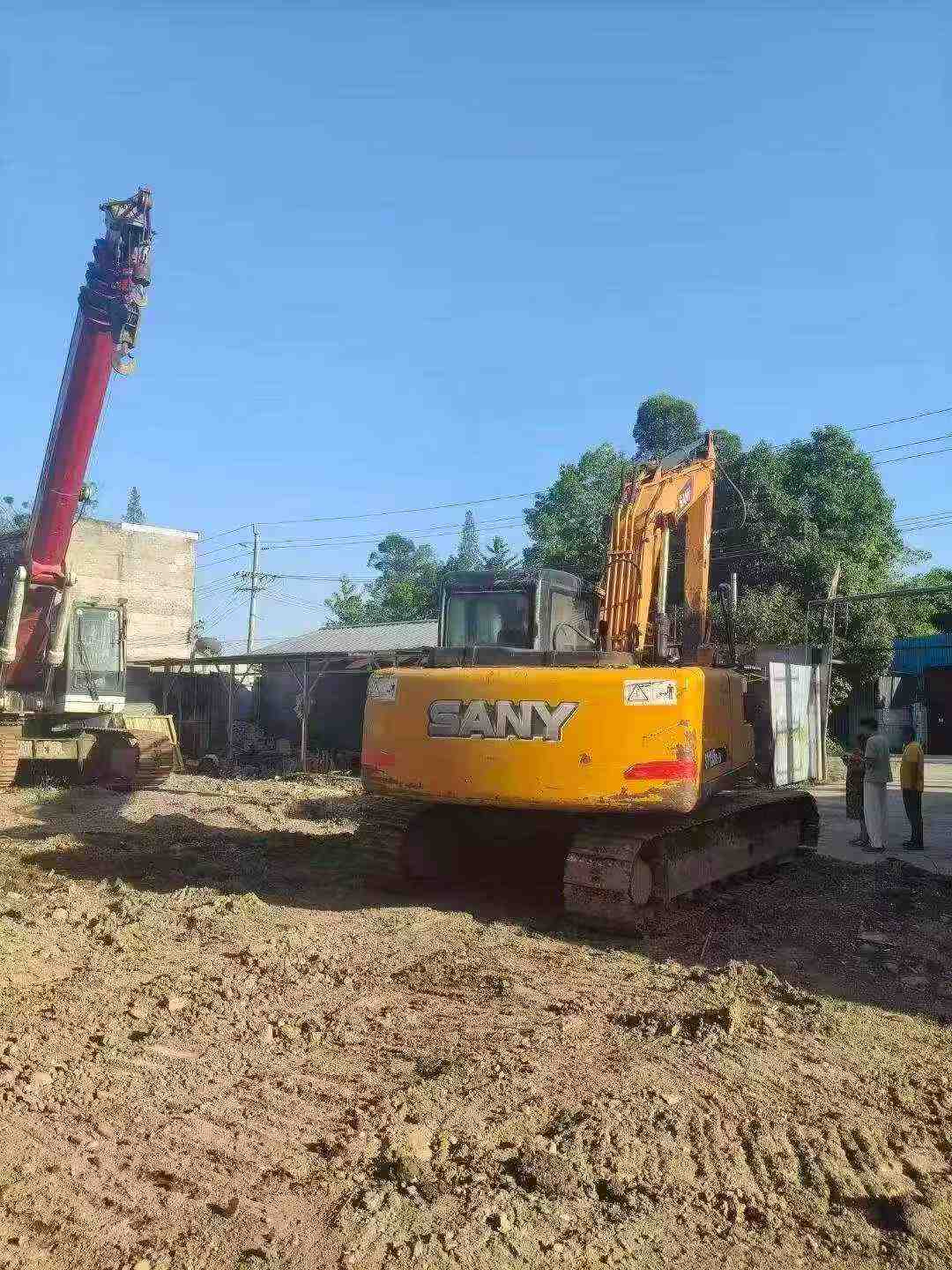Buy Sany SY135 Used Excavator / 6