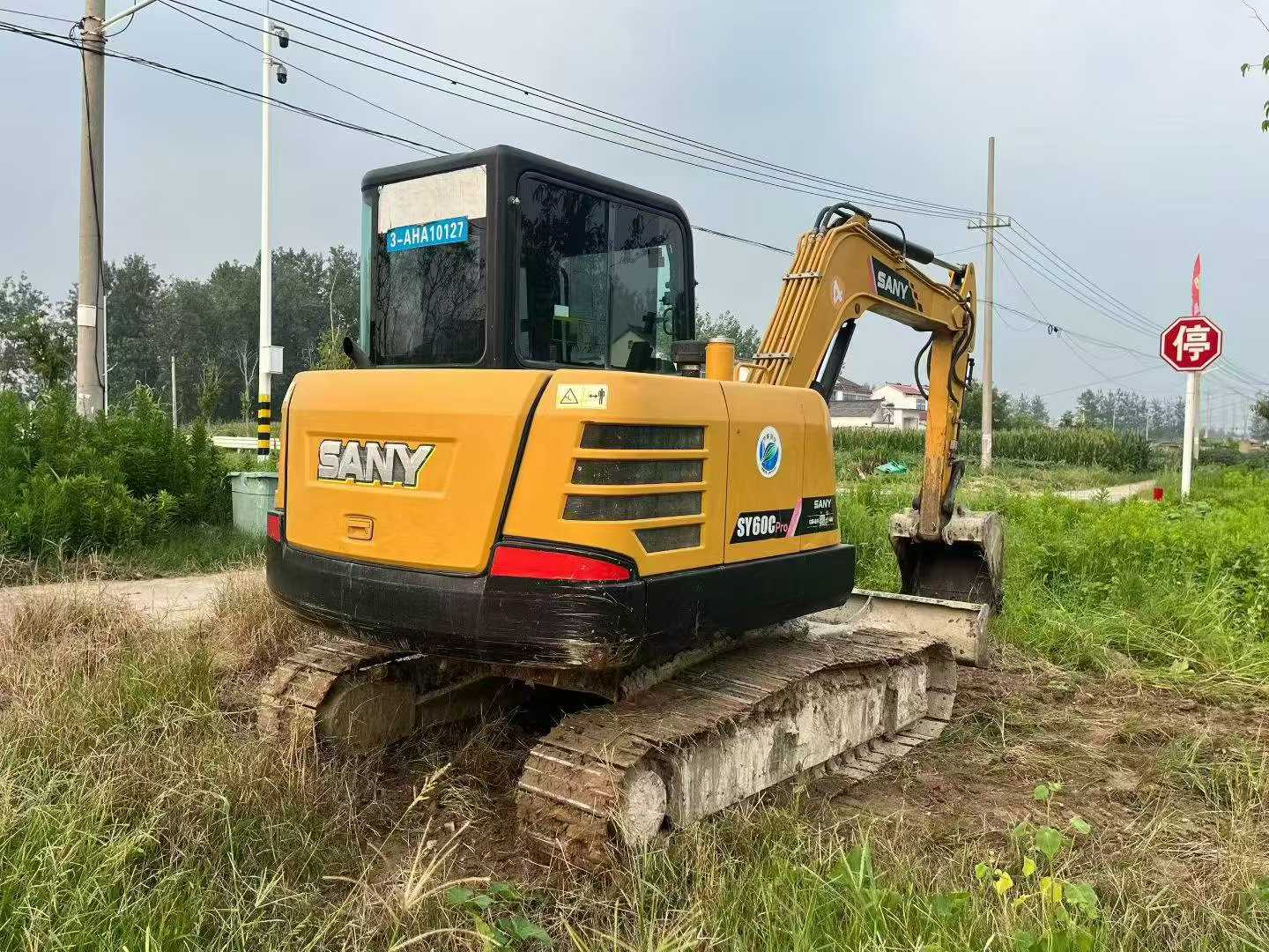 Buy Sany SY60 Used Excavator / 3