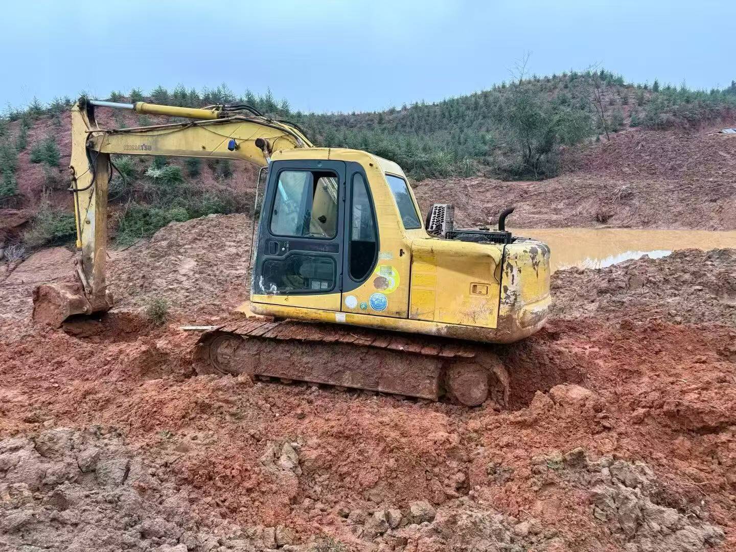 Buy Komatsu PC120-6 Used Excavator / 8