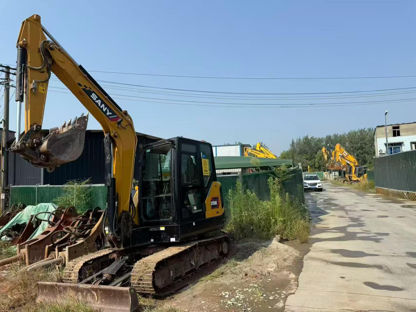Buy Sany SY60 Used Excavator / 2