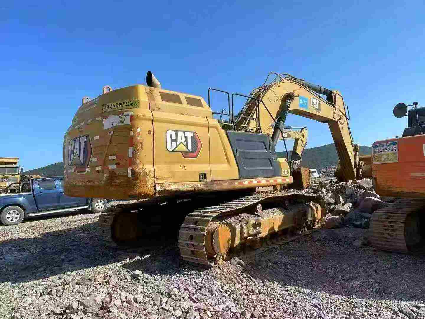 Buy Caterpillar 349E Used Excavator / 3