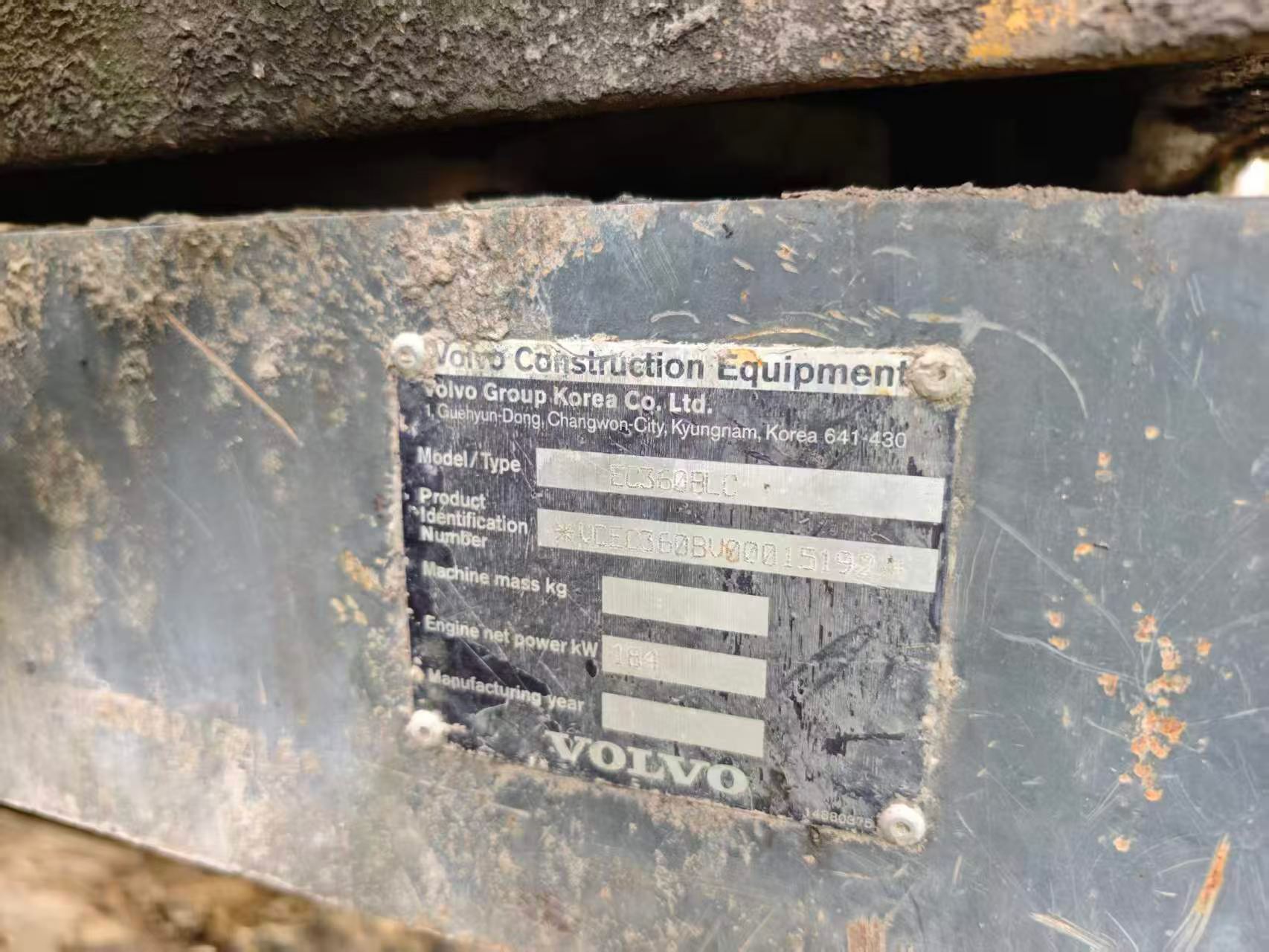 Buy Volvo EC290 Used Excavator / 9