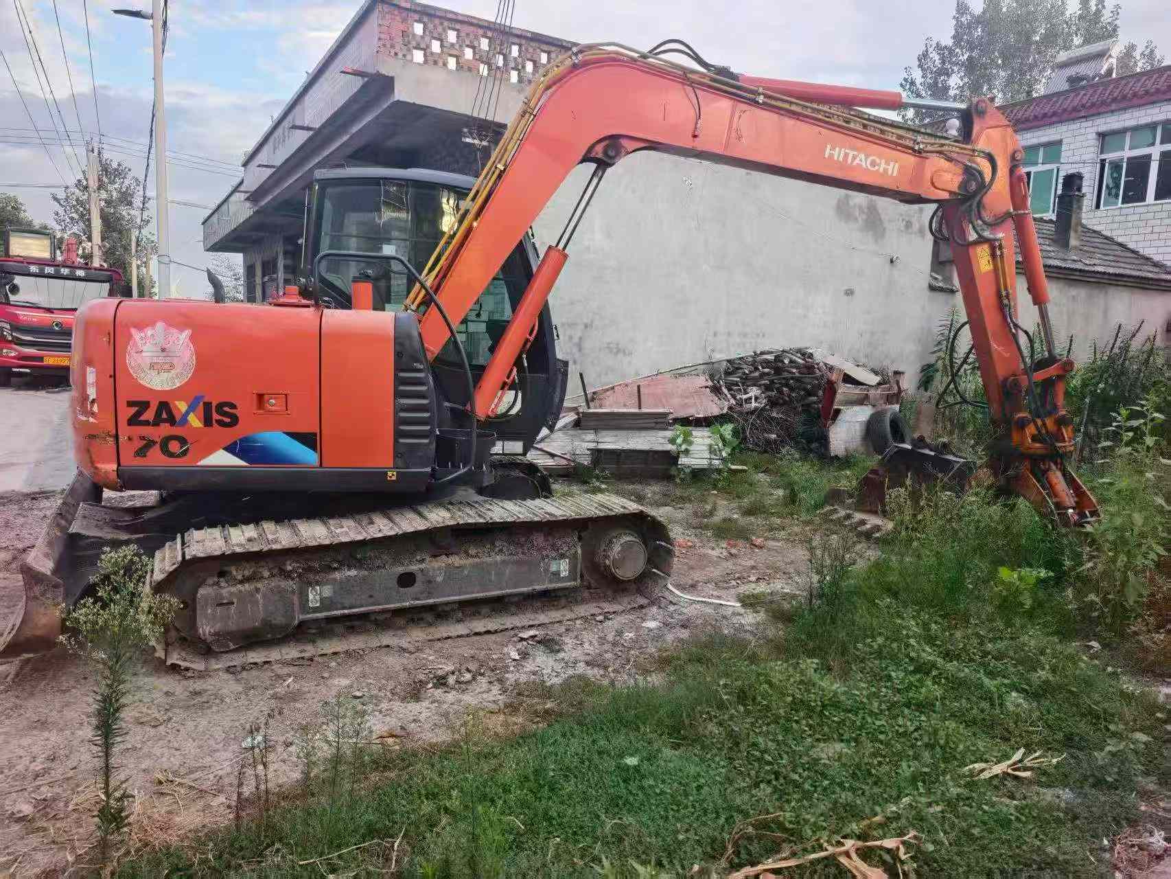 Buy Hitachi ZX70-5A Used Excavator / 4