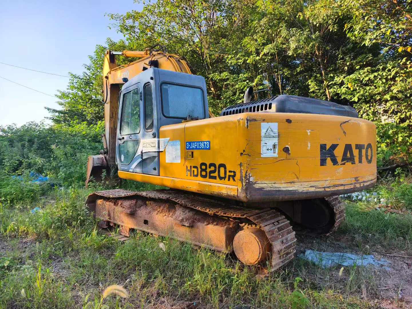 Buy Kato HD820 Used Excavator / 2