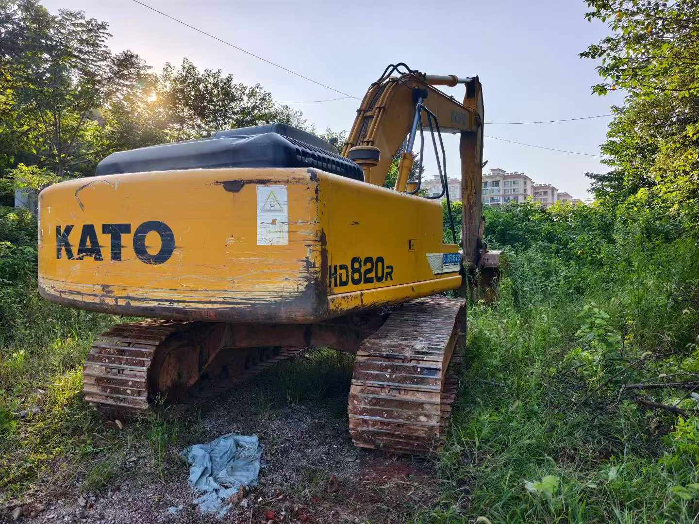 Buy Kato HD820 Used Excavator / 3
