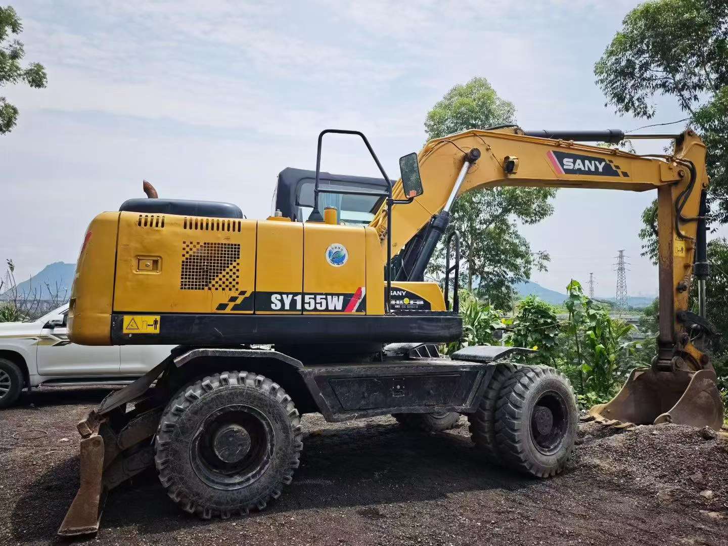 Buy Sany SY155C Used Excavator / 2