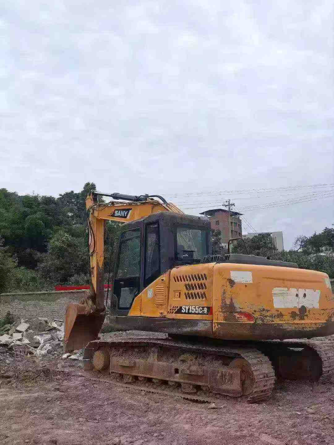 Buy Sany SY135 Used Excavator / 8