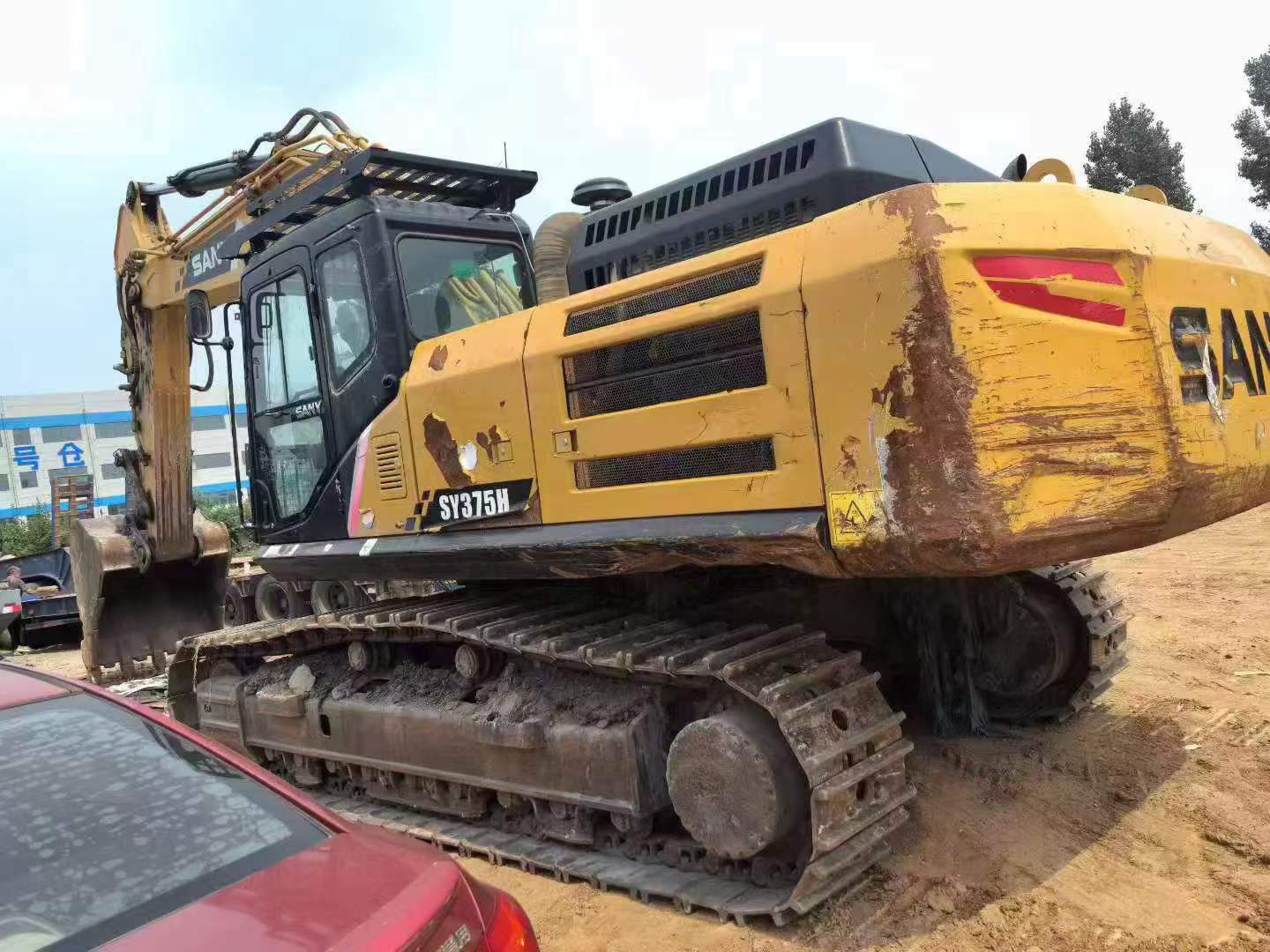 Buy Sany SY375H Used Excavator / 3