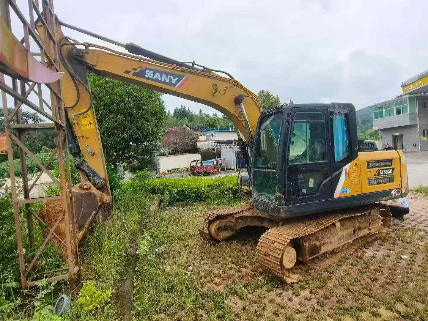 Buy Sany SY135-8S Used Excavator / 4