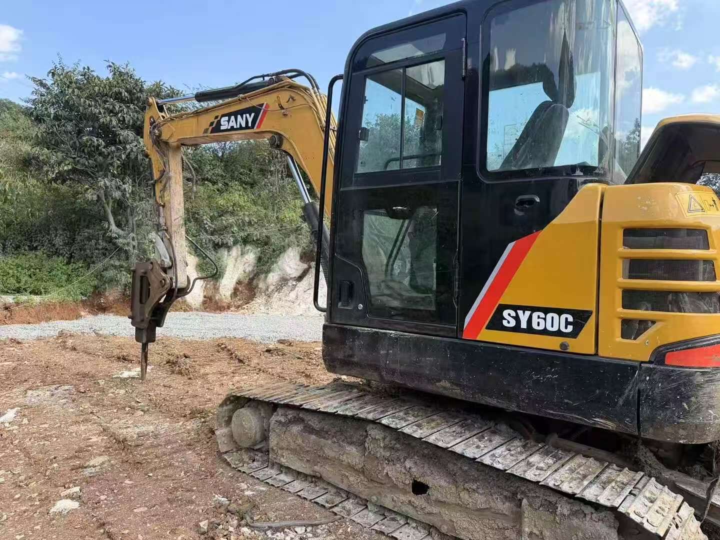 Buy Sany SY60 Used Excavator / 3