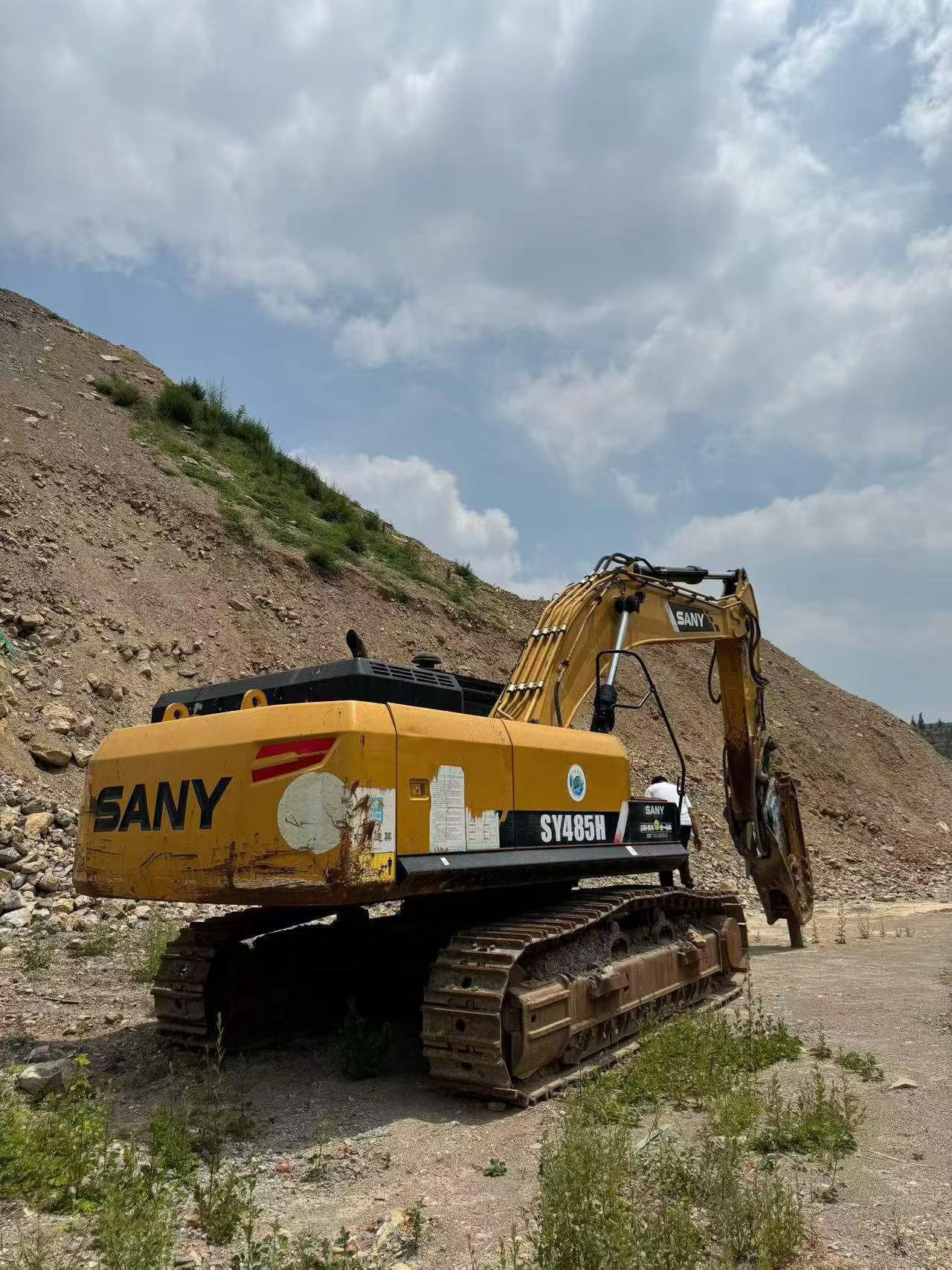 Buy Sany SY485H Used Excavator / 4