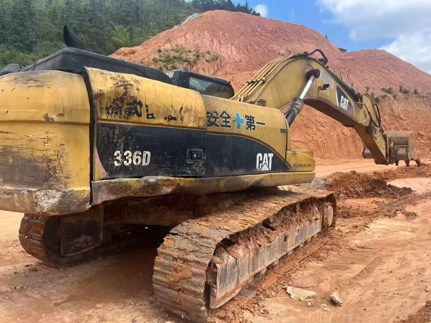 Buy Caterpillar 336E Used Excavator / 4