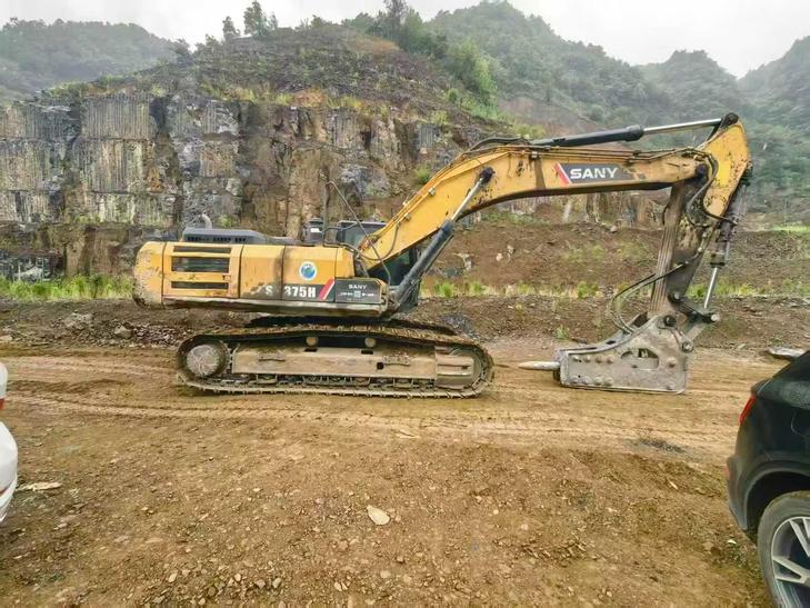 Buy Sany SY375H Used Excavator / 1
