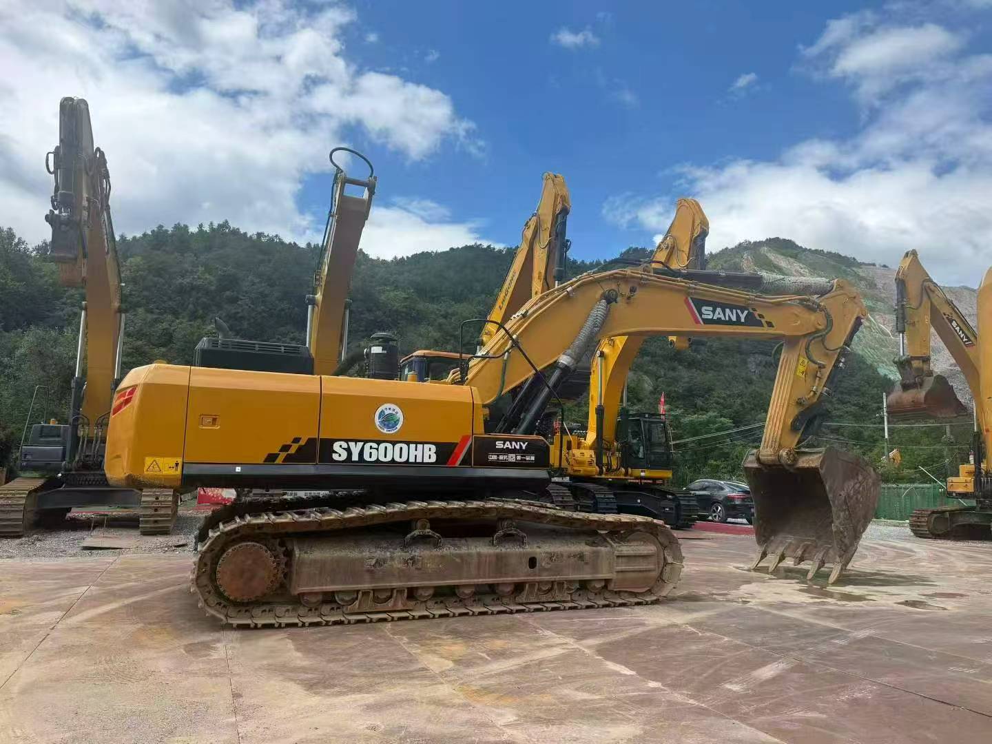 Buy Sany SY600HB Used Excavator / 7