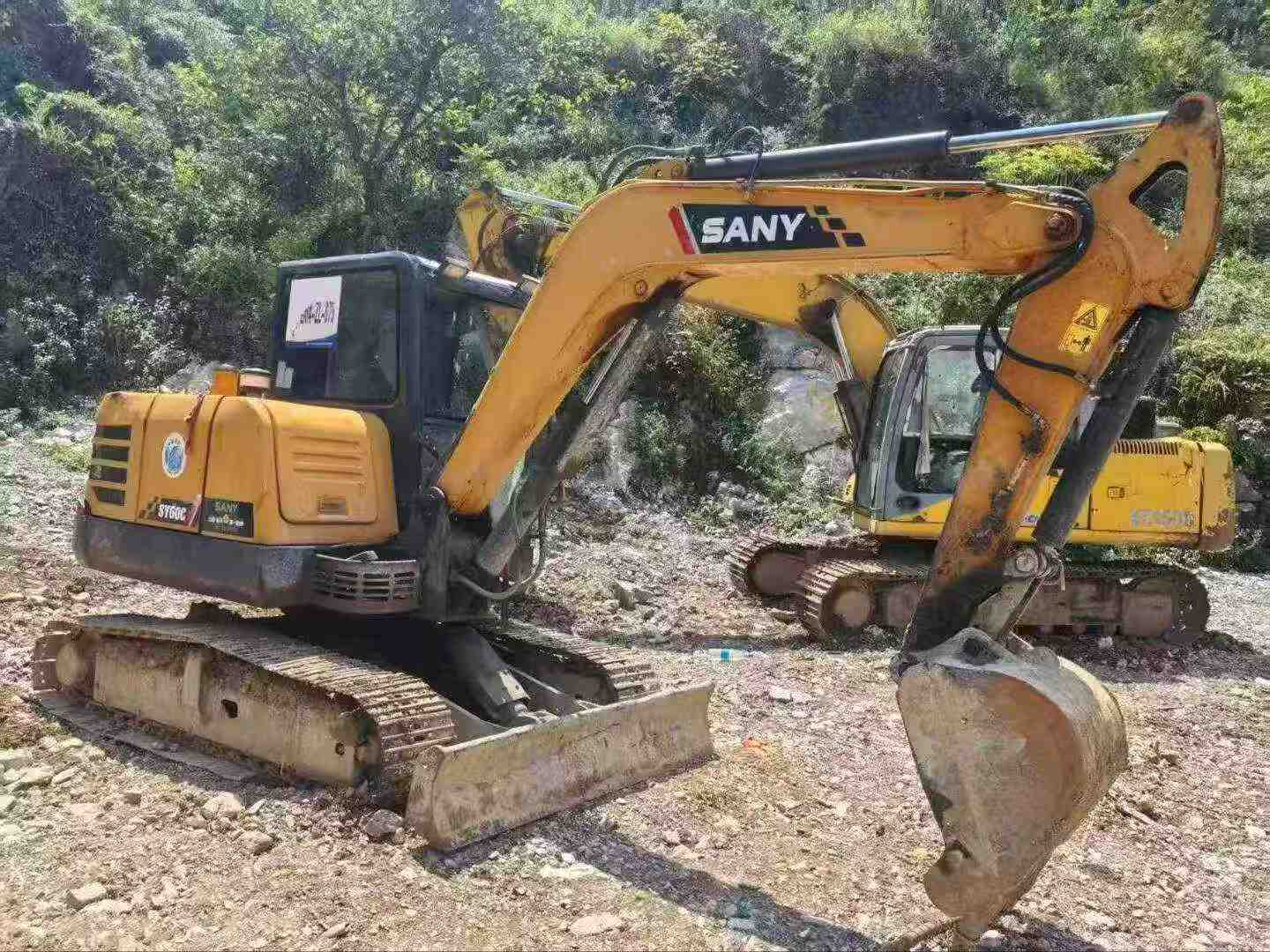 Buy Sany SY60 Used Excavator / 3